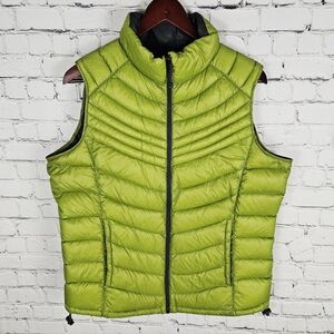 XERSION | Packable Premium Down quilted zip up vest